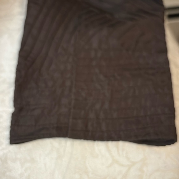 NWT Kate Hill Brown Silk Jacket, Size 2X - Picture 4 of 12